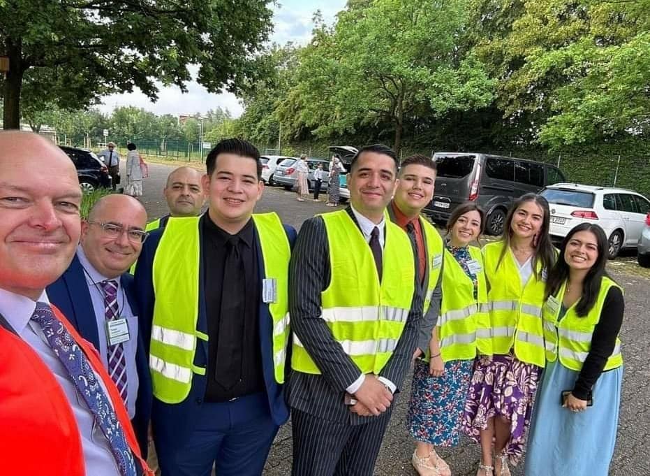 Community image featuring congregation participants.